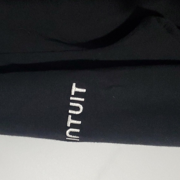 Marine Layer Zip Jacket Lightweight Intuit Logo Medium Stretch - Picture 5 of 11